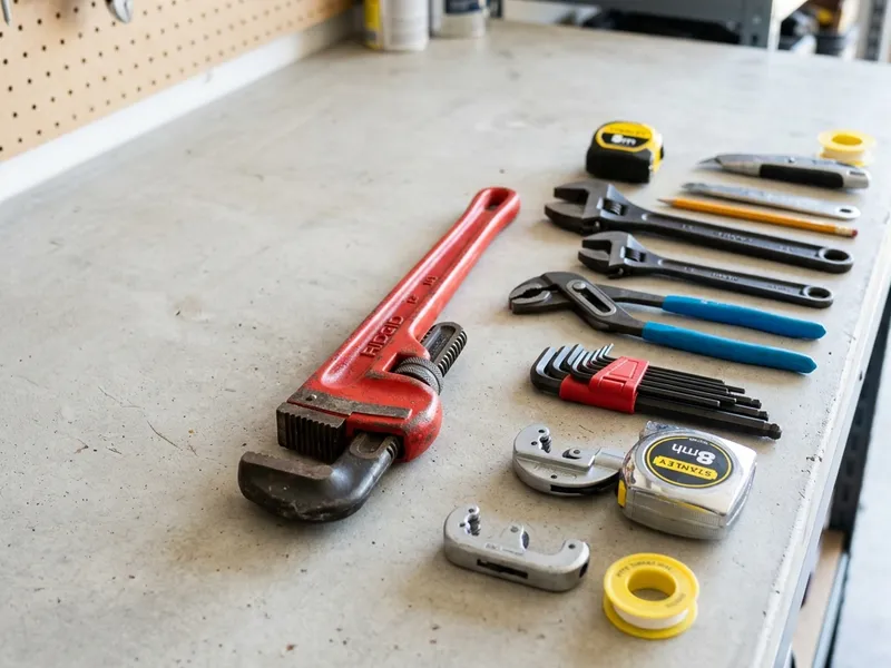 Professional plumbers in Island City, OR equipped with top-tier tools for residential and commercial plumbing services.
